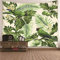 CEVAN Wandteppich Nordisch Wanddekoration Ornament Vögel Und Blätter Wandbehang/Wandteppich Wandschmuck Outdoor Kunst Dekorationen Decke Wandbehang Stoff Grün 150x130cm