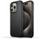 NOVADA Genuine Leather Case for iPhone 15 Pro - Compatible with MagSafe - Napa Black