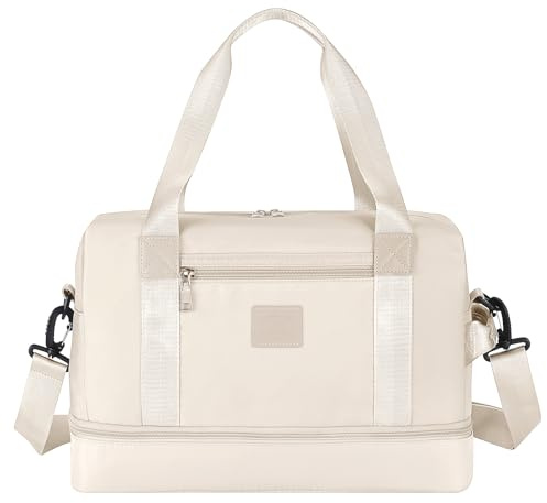 for Ryanair Cabin Bags 40x30x20 40x20x25 Underseat Cabin Bag, Waterproof Carry On Hand Luggage Bag with Wet Pocket, Foldable Hospital Weekend Overnight Bag for Women Men