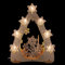 Erzgebirge Palast Saico Lichterspitze Eissterne - 31x40,5 cm