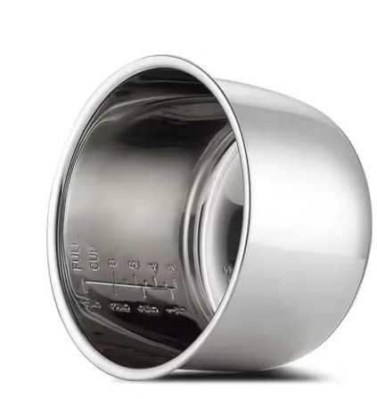 TUITA Pentola A Pressione Elettrica da 5 Litri, Ciotole Interne, Ciotola Multicooker, Serbatoio in Acciaio Inox for Cucinare Zuppa E Porridge
