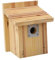 Gralara Bird House für Außenhülle Bird Nest Käfig Vogel Nistkasten für Park Balkon