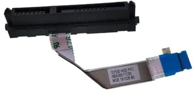 YXYOZMD Adaptateur de Disque Dur pour Ordinateur Portable Lenovo IdeaPad Gaming 3 15ARH05 IdeaPad 3i 15, câble de Connexion SSD, Noir, NBX0001TC00 5C10S30065(100 PCS)