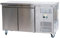 Cleiton® Mesa Fría de Congelación de 2 Puertas de 136x60 cm Refrigeración Ventilada | Bajo Mostrador Congelador de Acero Inoxidable de 228 L y 750 W | Arcón Congelador