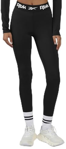 Reebok Damen Leggings Core Fitness Training Ruched Legging
