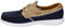Skechers Women's Go Walk Lite Coral Boat Shoes, Navy Textile/ White Trim, 8 UK