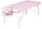 Master Massage 79cm Montclair Mobil Massageliege Klappbar Massagebett Massagebank Kosmetikliege Portable Massage Table Beauty Bed Kristallrose Holzbeine Tragetasche Paket