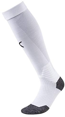 PUMA Herren Team Liga Stirrup Socks Core Stutzen, Puma White-Puma Black, 31 EU
