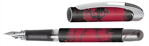 Online 12382/3D - Füller College, Iridiumfeder M (mittel), Offroad Red