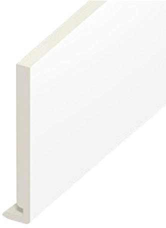 5 Metre x 175mm Wide uPVC Fascia Board - 18mm Thick Full Replacement Board