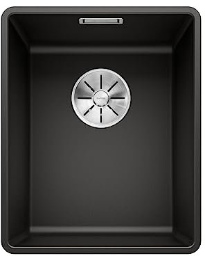 BLANCO 525982 SUBLINE Silgranit, Nero, 320mm