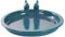 Esschert Design Abreuvoir Rond pour Oiseaux, pétrole, Bassin, Bassin, mangeoire, Potager, Potager, Potager, Jardin