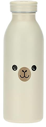 THUN - Bottiglia Termica Juan - Linea Teddy Friends - Persona, Accessori - Acciaio Inossidabile, Guarnizione in Silicone - Ø 6,8 cm; 17 h cm