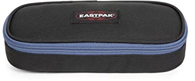 EASTPAK Oval Single Trousse, 22 cm, Kontrast Lime Pilot (Noir)