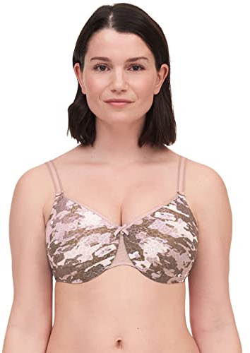 Chantelle Women's C Magnifique Seamless Unlined Minimizer, Camo Print, 36 C