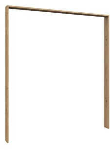 möbelando Kleiderschrank Aurich aus Spanplatte in Artisan-Eiche-Nachbildung. Abmessungen (B/H/T) 183x200x12 cm