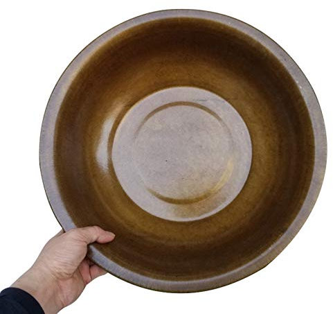DREANNI Rustic Copper Foot Rub Spa Beauty Salon Massage Pedicure Bowl, Heating Incineration Basin, Tub Toes Body Pain Disorder Fatigue Healing Treatment Relaxation Detox Diet Footbath Showerbath