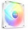NZXT F120 RGB Core - RF-C12SF-W1 - Ventilador RGB de 120 mm montado en hub - 8 ledes controlables individualmente - Presión estática alta y flujo de aire - Funcionamiento silencioso - Blanco