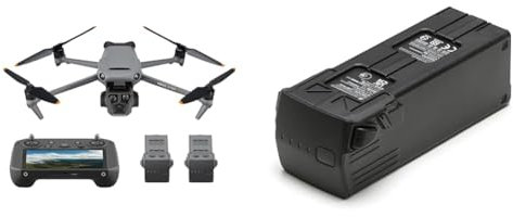 DJI Mavic 3 Pro Cine with the DJI RC Pro (high-bright screen), Flagship Triple-Camera Drone & Mavic 3 Intelligent Flight Battery for Mavic 3