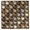 Valery Madelyn Luxury Christmas Baubles for Tree Decoration, 49pcs 3cm Shatterproof Gold & Copper Ball Ornaments