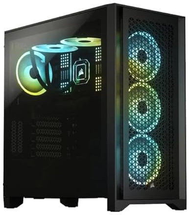 Veno Scorp Gaming PC AMD Ryzen 7 7700X Processor Nvidia RTX 4070 12GB Graphics Card - Corsair 32GB 5600MHz Ram - 1TB NVMe SSD - 800W PSU - Windows 11 - WiFi - Corsair 4000D Black.