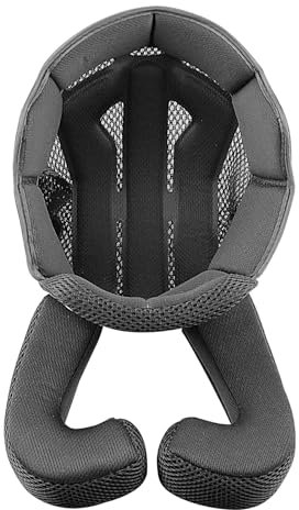 Westt Motorrad Helmpolster Helmunterlage Helm Pads für Modell Jet Motorradhelm Klapphelm Integralhelm S/M/L/XL