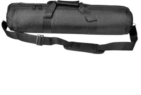 EpheyFIF Stativtasche, Tasche mit Schaumstoff gepolstert - Verstellbarer Schultergurt - Stabile Aufbewahrungstasche für Fotoausrüstung Einbeinstativ Lichtständer, Wie abgebildet, 60 cm