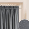 ROOM99 Outdoorvorhäng mit Kräuselband Garden Line 155 x 250 cm Breite x Höhe Outdoor Vorhang wetterfest Wasserdicht Sichtschutz Sonnenschutz Gardinen Garten Winddicht Dunkelgrau, 1 Stück