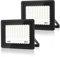 VRFMALIY Foco LED Exterior,50W 5000LM Proyector LED Exterior 2 Piezas,7000K Super Brillante Blanco Frío Luz de Seguridad,IP67 Impermeable Potente Luces Led Exterior para Jardín, Parque,Terraza,Garaje