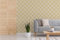 Fresco Herlig Tree Outline Ochre Smooth Wallpaper, 107832