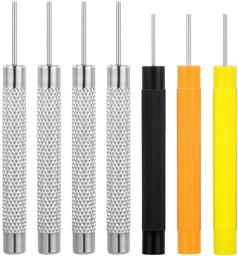 GEEHUA Lot de 7 Aiguilles pour Carte SIM, Outil de Retrait de Carte SIM,Outil de Retrait de Plateau de Carte SIM de téléphone, Outils de Broche d'éjection pour Ouvrir et éjecter Les Broches