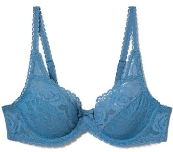 Playtex Bra New Flower Elegance Underwired Women x1 Blue