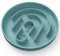 OHMO Gamelle Anti Glouton(Petit - Circulaire, Bleu Clair, 15 cm) Silicone sans Ventouse, Gamelle Anti Glouton Non Toxique pour Petits Chats et Chiens