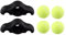 Fenteer Indoor Snap Rocker Feet Adapter, Rocker Plates, Easy for Smart Bike Resistance Train Stability Accessories, 2 Adapters