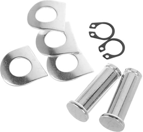Cabilock Fußrasten-befestigungsstifte-kit Für Motorrad Inklusive Fußrasten-unterlegscheiben Und Montagebolzen Kompatibel Mit Verschiedenen Motorradmodellen Made of Silber