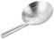 Louche en acier inoxydable cuillère-passoire à mailles de 22 cm de diamètre écumoire épaisse en acier inoxydable avec poignée cuillère à friteuse pour ustensiles cuisine. Écumoire en inoxydab