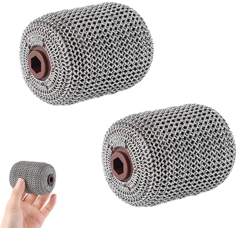 Nettoyeur de Gril électrique sans Fil avec éclairage LED, Brosse électrique pour Barbecue, 350 TR/Min, sans Poils, Compatible Lave-Vaisselle (2Pcs*Accessory Brush)