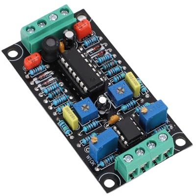 VBESTLIFE VU-Meter-Treiberplatine, Einstellbares VU-Meter-Treiberpanel-Zweikanalmodul, LMC660 LM358-Chips, für Heim-Audio für Aufnahmestudio