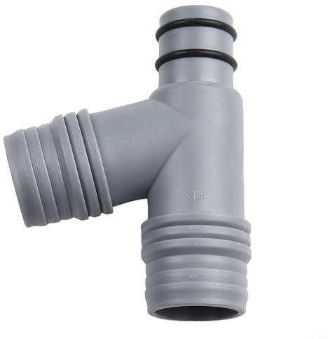 SiSinkal Raccordi di scarico per lavello con anello in gomma preinstallato per connettore per lavabo e adattatore per fuoriuscite, collegamento per tubi in materiale PP per impianti idraulici
