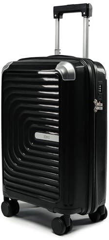 ROWEX Handgepäck Koffer Polypropylen Hartschale TSA-Schloss 360° Doppelrollen leise, 32L 2,7kg Leichter Kabinentrolley kabinenzugelassen Trolley Reisekoffer M Hartschalenkoffer Nexus