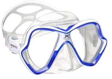 MARES Masque de plongée Unisexe X Vision Taille Unique Blue/White/Clear