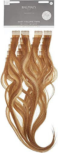 Balmain Tape Extensions Volume Human Hair 20 Stück 40 Cm Länge Farbe Very Light Gold Blonde #9.8g