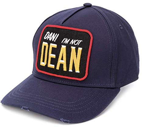 DSQUARED2 Dan I Am not Dean Baseball Cap Kappe Basebalkappe Hat Hut