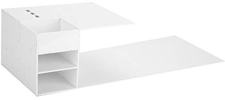 Dioche Wimpernverlängerung Kissen Regal, Acryl Wimpernverlängerung Kissen mit Pinzette Rack für Beauty Store, 15,7 x 4,7 x 7,8 Zoll
