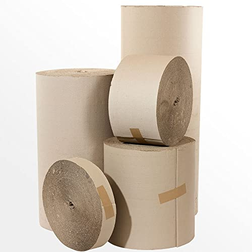 80cm x 70 m Wellpappe auf Rollen Rollenwellpappe Wellpappe Polstermaterial (1)