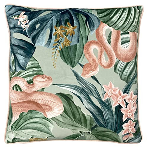 furn. Medinilla Polyester Filled Cushion, Polyester, Sage/Blush
