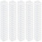 Goodma 100 Pieces Square Empty Mini Clear Plastic Organizer Storage Box Containers with Hinged Lids for Small Items and Other Craft Projects (55 x 55 x 20 mm)
