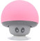 KOSDFOGE Haut Parleur Bluetooth Champignon Mignon, Mini Haut Parleur Portable avec Un Son Puissant, Design Élégant avec Fonction Ventouse, Décoration de Bureau, pour Les Enfants, Les Filles