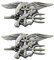 Navy-Seals Emblem Autoaufkleber Adler Auto Logo Deko für Auto Aufkleber (Kupfer)