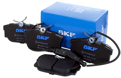 SKF Scheibenbremse Bremsbelag VKBP 90527 E - 4er Set - Position Hinterachse Höhe 77 mm Länge 134 mm Breite 83 mm Dicke 16,5 mm - OE Qualität